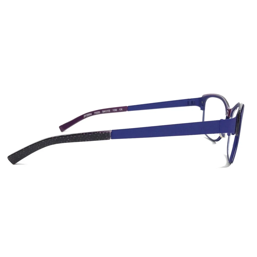 J.F. Rey Eyeglasses Frames JF2554 7020 Purple Blue Brown Tortoise 54-15-136
